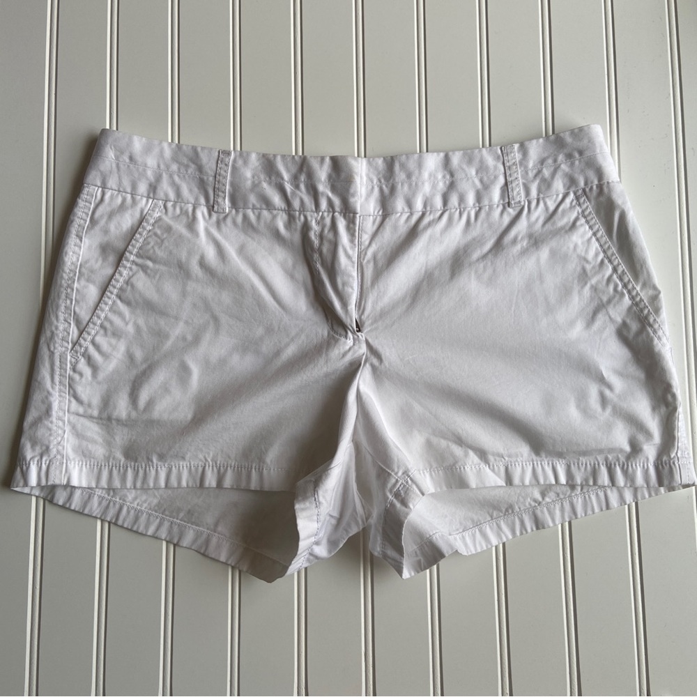 White j.crew chino short